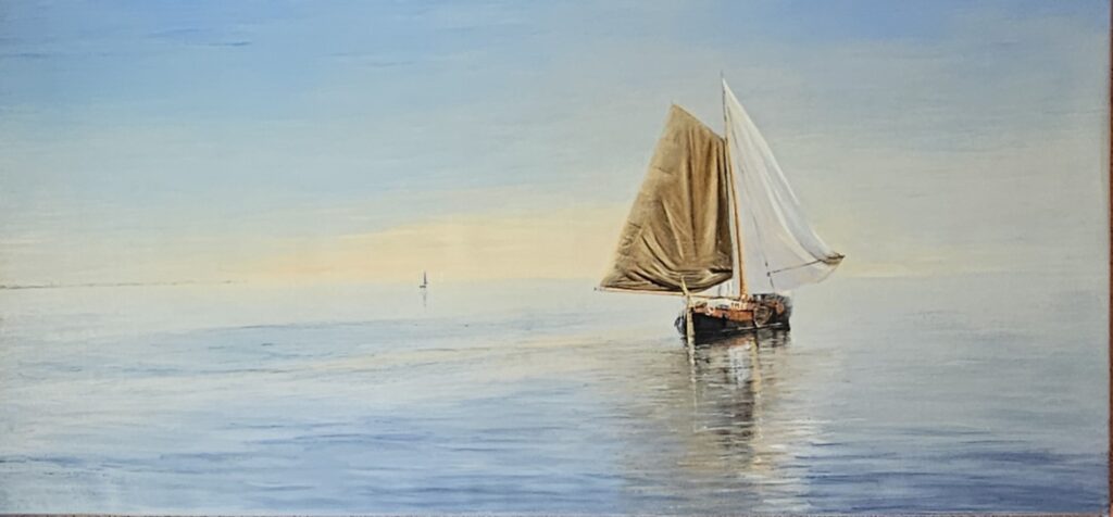 Calm waters, IJsselmeer, Netherlands